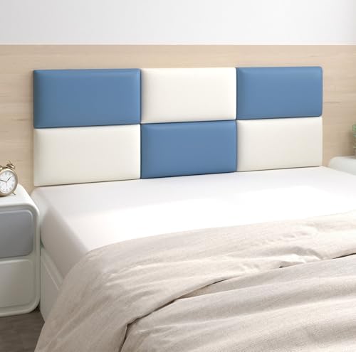 Selbstklebende 3D-gepolsterte Wandpaneele | Nachttisch Weiche Kissen Wandaufkleber für Schlafzimmer | Kindersichere Anti-Kollisions-Wanddekoration Selbstklebende 3D-gepolsterte Wandpaneele | Nachttisch Weiche Kissen Wandaufkleber für Schlafzimmer | Kindersichere Anti-Kollisions-Wanddekoration von Generisch