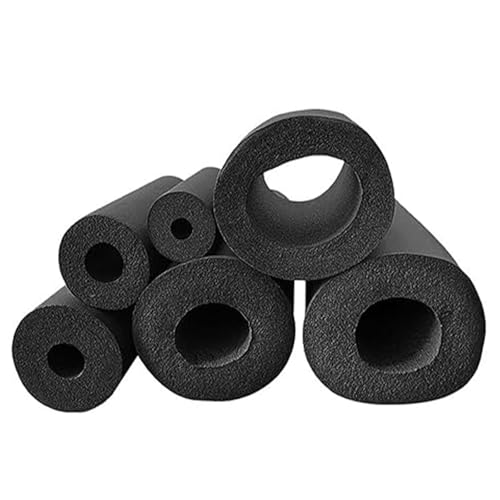 Selbstklebende Aluminiumfolien-Isolierschaum-Rohrabdeckung, Wärmeerhaltungsschlauch für Wasserrohre im Freien, ID 6/9/13/16/20/25/32 mm, 20 mm x 9 mm x 1,8 m von Generisch