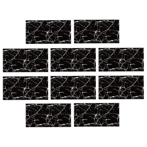 Selbstklebende Fliesen für Wände | 10 Teilige Klebefliesen Für Küche | Hitzebeständig Wasserdicht 60x30 Cm Für Küche Dusche Renovierung Möbel Schrank Selbstklebende Fliesen für Wände | 10 Teilige Klebefliesen Für Küche | Hitzebeständig Wasserdicht 60x30 Cm Für Küche Dusche Renovierung Möbel Schrank von Generisch