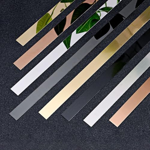 Selbstklebende Kantenleiste, 50 mm x 25 m, flexible Fliesenkanten für Wände, Decken und Arbeitsplatten, einfach abziehen und aufkleben, dekorative Bordüre, ideal für Renovierung zu Hause Selbstklebende Kantenleiste, 50 mm x 25 m, flexible Fliesenkanten für Wände, Decken und Arbeitsplatten, einfach abziehen und aufkleben, dekorative Bordüre, ideal für Renovierung zu Hause von Generisch