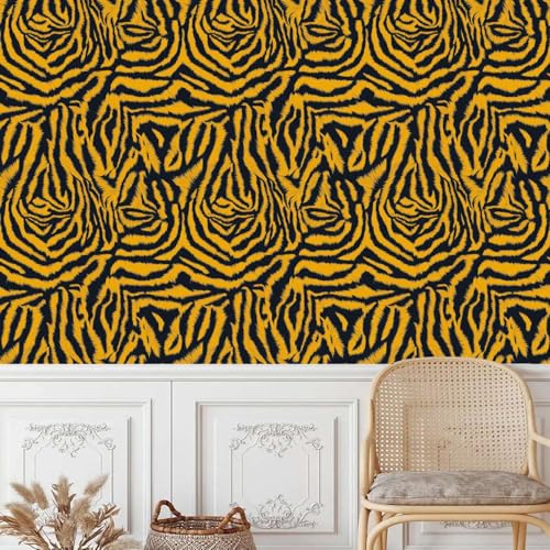 Selbstklebende Tapete Tigerstreifen Tapeten 40×600cm Tierisches Tigerkunstmuster Muster Tapete Verdickung Möbelfolie Selbstklebend Wohnzimmer Schlafzimmer Kinderzimmer Vinyl Klebefolie Selbstklebende Tapete Tigerstreifen Tapeten 40×600cm Tierisches Tigerkunstmuster Muster Tapete Verdickung Möbelfolie Selbstklebend Wohnzimmer Schlafzimmer Kinderzimmer Vinyl Klebefolie von Generisch