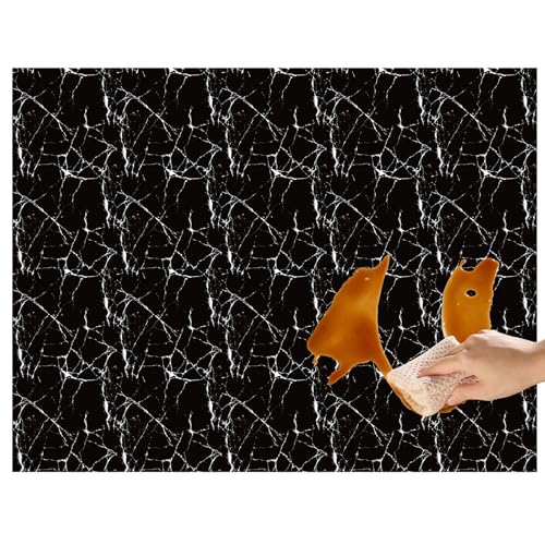 Selbstklebende Wandfliesen | Selbstklebende Wandfliesen 10 Stück,58x30 Cm Hitzebeständige Abziehbare Wandfolie Für Möbel Schrank Arbeitsplatte Wohnwagen Schlafzimmer Dusche Kamin von Generisch