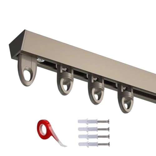 Selbstklebender Raumteiler und Duschvorhangschiene, keine Bohrinstallation erforderlich für einfache Installation Selbstklebender Raumteiler und Duschvorhangschiene, keine Bohrinstallation erforderlich für einfache Installation von Generisch