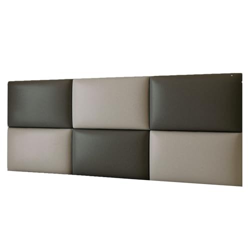 Selbstklebendes Kopfteil zum Abziehen und Aufkleben, dekorative und schützende Wandverkleidung für Schlafzimmer und Wohnzimmer Selbstklebendes Kopfteil zum Abziehen und Aufkleben, dekorative und schützende Wandverkleidung für Schlafzimmer und Wohnzimmer von Generisch