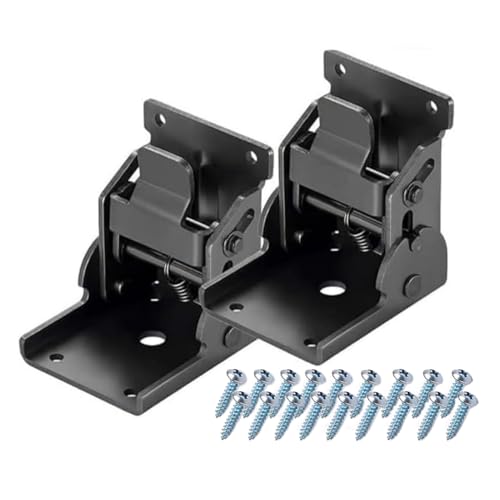 Selbstsichernder Scharnierverbinder - Selbstsicherndes Klappscharnier, Klappbare Unsichtbare Scharnierverbindungshalterung | Klappbare Beinstützhalterung Mit Großer Tragfähigkeit | Möbelbeschlag Für E Selbstsichernder Scharnierverbinder - Selbstsicherndes Klappscharnier, Klappbare Unsichtbare Scharnierverbindungshalterung | Klappbare Beinstützhalterung Mit Großer Tragfähigkeit | Möbelbeschlag Für E von Generisch