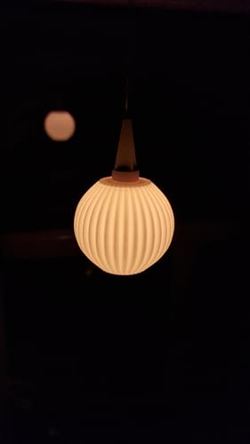 Set Lampenschirm klein-mini mit Halterung Lampe, Hängelampe Form Straigt Line passend, kompatibel für Herrnhuter Leuchtmittel in der Größe A1e von Generisch