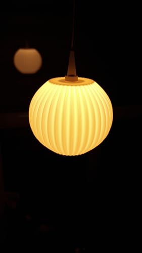 Set Lampenschirm mit Fensterhalterung und Clips, Lampe, Hängelampe Form Straigt Line passend, kompatibel für Herrnhuter Leuchtmittel in der Größe A1e von Generisch