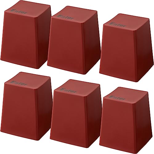 Set mit 4 stapelbaren Barhockern aus weißem Kunststoff – platzsparende, rückenfreie Esszimmerstühle für Küche, Wohnzimmer, Büro – modernes Design, langlebig und leicht Set mit 4 stapelbaren Barhockern aus weißem Kunststoff – platzsparende, rückenfreie Esszimmerstühle für Küche, Wohnzimmer, Büro – modernes Design, langlebig und leicht von Generisch