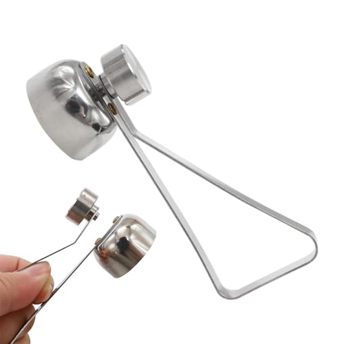 Shell-Öffner Eieröffner,Stainless Steel Egg Topper Cutter Für Rohes/Weiches Hartgekochtes Ei,Egg Topper Cutter Metall Eierschale Cutter, Edelstahl Doppelseitiger Eierdeckelöffner Shell-Öffner Eieröffner,Stainless Steel Egg Topper Cutter Für Rohes/Weiches Hartgekochtes Ei,Egg Topper Cutter Metall Eierschale Cutter, Edelstahl Doppelseitiger Eierdeckelöffner von Generisch