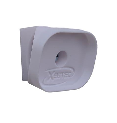 Shelly Blu Motion Halterung – Verstellbare Wandhalterung für Shelly Bewegungsmelder – 2 Montageoptionen (Ecke & Wand) – Neigbar 5-45° – Kleben oder Schrauben – weiß | Xebtec von Generisch
