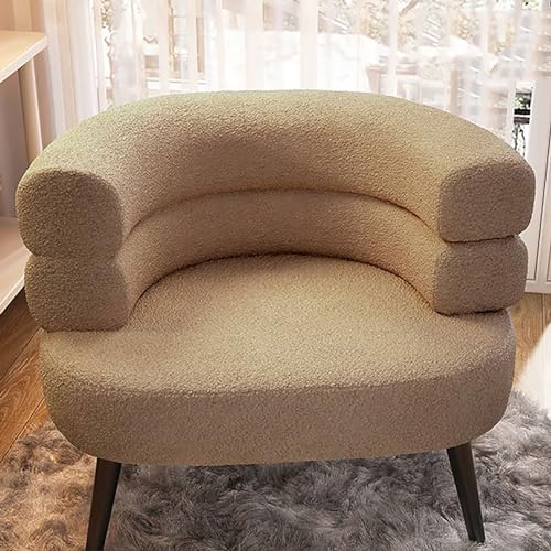 Sherpa-Sessel für kleine Räume, flauschiger Seitenecksofa, perfekt für Wohnzimmer, Schlafzimmer, Schminktisch, Büro und Leseecke Sherpa-Sessel für kleine Räume, flauschiger Seitenecksofa, perfekt für Wohnzimmer, Schlafzimmer, Schminktisch, Büro und Leseecke von Generisch