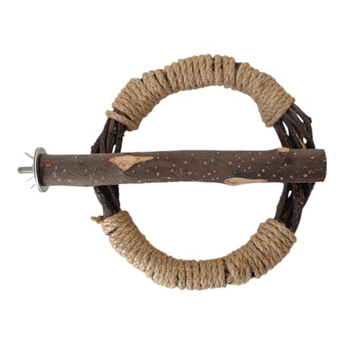 Shotet -Barches - Tragbarer Vogelzweig, Seilpkletterständer, robuste Käfig -Gerät | hölzernen Playstand Feature, Interactive Brudgie für Lovebird Rest Spot Birds Toy Barch Vorräte von Generisch