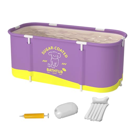 Shower Stall, Soaking Bathing Tub, 45.3x23.6x19.7 Inches Foldable Hot Bathtub, Folding Bath Tub for Relaxation, Recovery, Outdoor, Indoor, Apartment, Gym Use, Summer, Festival Shower Stall, Soaking Bathing Tub, 45.3x23.6x19.7 Inches Foldable Hot Bathtub, Folding Bath Tub for Relaxation, Recovery, Outdoor, Indoor, Apartment, Gym Use, Summer, Festival von Generisch