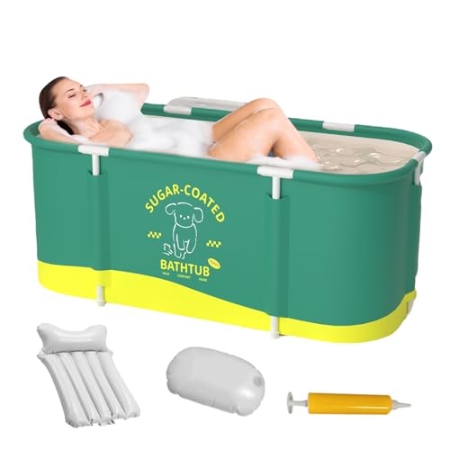 Shower Stall, Soaking Bathing Tub, 45.3x23.6x19.7 Inches Foldable Hot Bathtub, Folding Bath Tub for Relaxation, Recovery, Outdoor, Indoor, Apartment, Gym Use, Summer, Festival Shower Stall, Soaking Bathing Tub, 45.3x23.6x19.7 Inches Foldable Hot Bathtub, Folding Bath Tub for Relaxation, Recovery, Outdoor, Indoor, Apartment, Gym Use, Summer, Festival von Generisch
