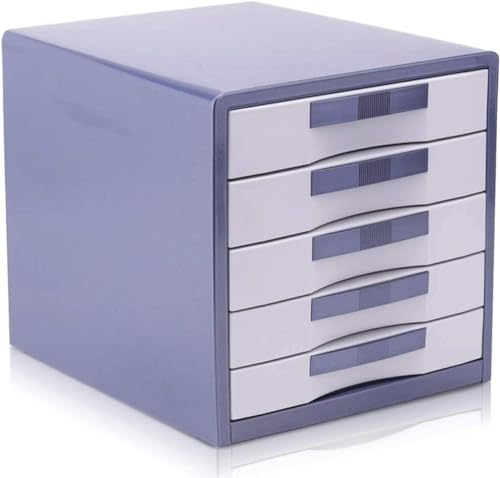 Sicherer abschließbarer Schreibtisch-Aktenschrank mit kompakten Schubladen, für Zuhause und Büro, Dokumentennizer, 30 x 35 x 30,8 cm, Aufbewahrungslösung für Akten und Zubehör, Blau Sicherer abschließbarer Schreibtisch-Aktenschrank mit kompakten Schubladen, für Zuhause und Büro, Dokumentennizer, 30 x 35 x 30,8 cm, Aufbewahrungslösung für Akten und Zubehör, Blau von Generisch