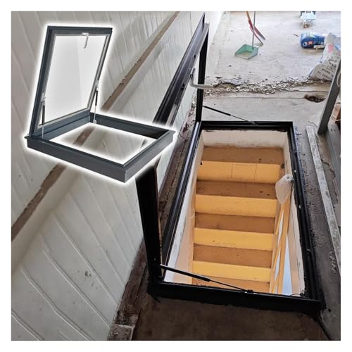 Sicherheits-Türabdeckung aus gehärtetem Glas für Keller, Dachboden, Schuppen und Sonnenraum – langlebige Dachfenster-Lösung Sicherheits-Türabdeckung aus gehärtetem Glas für Keller, Dachboden, Schuppen und Sonnenraum – langlebige Dachfenster-Lösung von Generisch