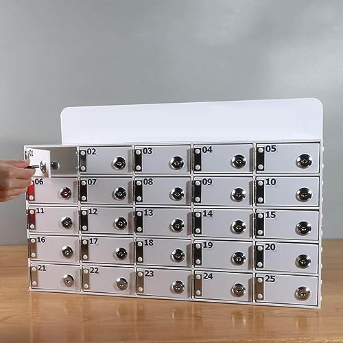 Sicherheitsschrank mit 30 Fächern für Büro, Schule, Klassenzimmer und Fabrik – halten Sie Ihre Telefone sicher und ordentlich – 60 Fächer, 50 Fächer, Aufbewahrungslösung Sicherheitsschrank mit 30 Fächern für Büro, Schule, Klassenzimmer und Fabrik – halten Sie Ihre Telefone sicher und ordentlich – 60 Fächer, 50 Fächer, Aufbewahrungslösung von Generisch