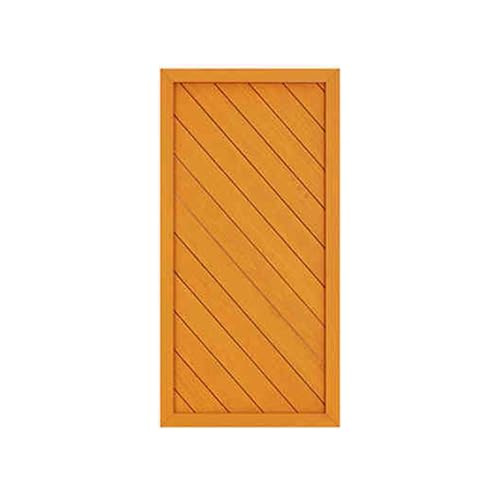 Sichtschutzzaun für den Außenbereich, schnelle Installation, freistehender Pflanzenstützrahmen und Raumteiler für Garten und Terrasse, dekorativ, gelb, 60 x 120 cm, Gartenlösung von Generisch