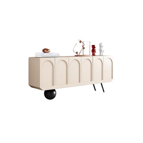 Sideboard aus Holz, 160 cm, stilvoller Eingangstisch für Küche, Wohnzimmer, Schlafzimmer & Flur, vielseitig einsetzbar, dekorative Schrankmöbel von Generisch