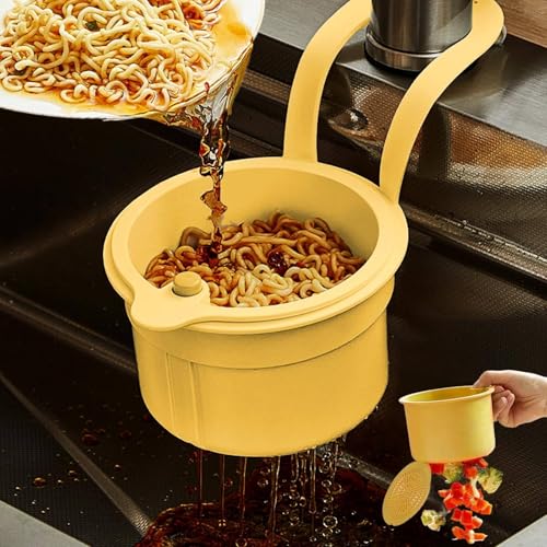 Sieb für spülbecken,Multifunktionaler abflusssieb küchenspüle, Wasserhahn Hängende waschbecken sieb, für Filter Kitchen Waste and Wash Vegetables Fruits (G1) von Generisch