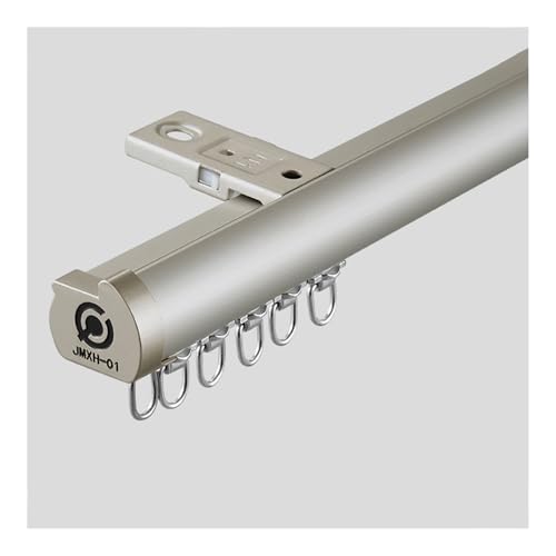 Silent Alloy Bearing Pulleys Curtain Track, Heavy Duty Ceiling Mounted Straight Rail for Room Privacy and Space Separation Silent Alloy Bearing Pulleys Curtain Track, Heavy Duty Ceiling Mounted Straight Rail for Room Privacy and Space Separation von Generisch