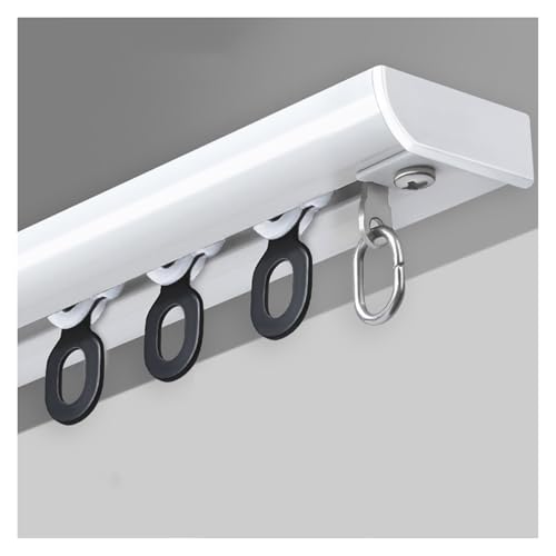 Silent Sliding Aluminium Curtain Rails for Smooth Operation, Ideal for Room Privacy Partition and Ceiling Mounted Systems Silent Sliding Aluminium Curtain Rails for Smooth Operation, Ideal for Room Privacy Partition and Ceiling Mounted Systems von Generisch