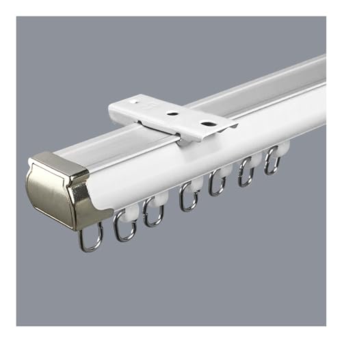 Silent Sliding Curtain Rail for Ceiling Mounted Room Privacy Partition, Perforated Design for Smooth Operation Silent Sliding Curtain Rail for Ceiling Mounted Room Privacy Partition, Perforated Design for Smooth Operation von Generisch