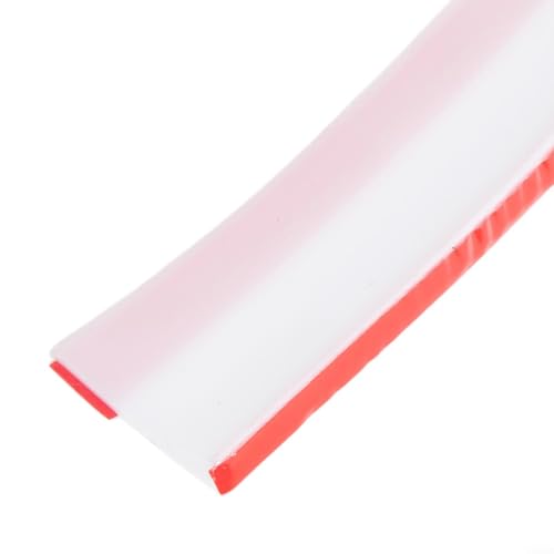 Silikon-Duschwannendichtungsstreifen mit Doppelband für Badewanneneinfassung, Wassersperre, um zu verhindern, dass Wasser in Badezimmern und Waschbereichen ausbreitet (3 Meter) von Generisch