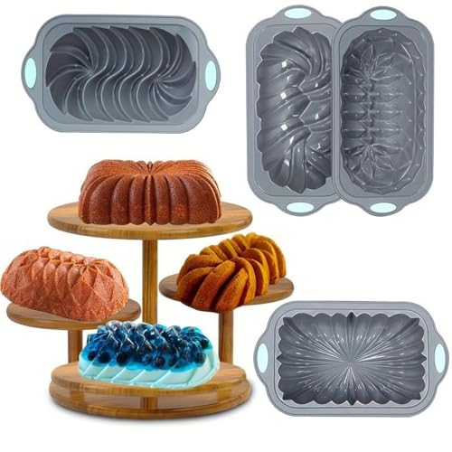 Silikon-Kastenform zum Backen von Brot, antihaftbeschichtete Brotformen zum Backen, ofenfest, hausgemachte Hackbraten, Kuchen, Form für Küche, Geburtstag, Partys, Hochzeiten, Versammlungen, Urlaub Silikon-Kastenform zum Backen von Brot, antihaftbeschichtete Brotformen zum Backen, ofenfest, hausgemachte Hackbraten, Kuchen, Form für Küche, Geburtstag, Partys, Hochzeiten, Versammlungen, Urlaub von Generisch