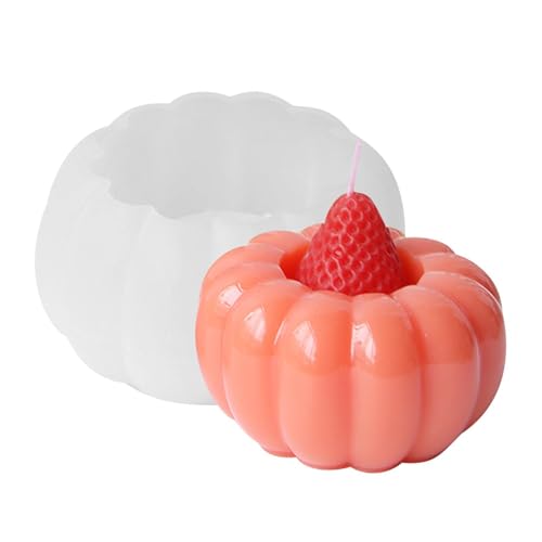 Silikon-Kerzenhalter-Form, Kürbis-Kerzenständer, Harzform, Kürbis-Kerzenständer, Epoxidharz, Gießform für die Herstellung von Thanksgiving-Mittelstück-Dekorationen Silikon-Kerzenhalter-Form, Kürbis-Kerzenständer, Harzform, Kürbis-Kerzenständer, Epoxidharz, Gießform für die Herstellung von Thanksgiving-Mittelstück-Dekorationen von Generisch