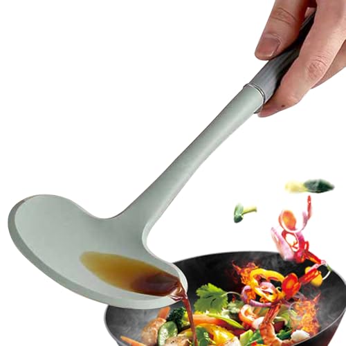 Silikon-Kochlöffel – Pilzspatel antihaftbeschichtet | hitzebeständiges Utensil | Küchen-Serviergerät | weicher Silikonlöffel zum Verteilen von Portionierungen, Picknick, Party, Esszimmer, Backen von Generisch