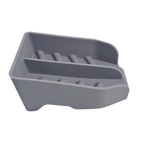 Silikon-Schwammhalter – Erhöhte Seifenschale mit Drainage, Spülbecken-Organizer für Küche und Bad, Seifenschale für Zuhause, Wohnung, Dusche, leicht zu reinigendes Design Silikon-Schwammhalter – Erhöhte Seifenschale mit Drainage, Spülbecken-Organizer für Küche und Bad, Seifenschale für Zuhause, Wohnung, Dusche, leicht zu reinigendes Design von Generisch