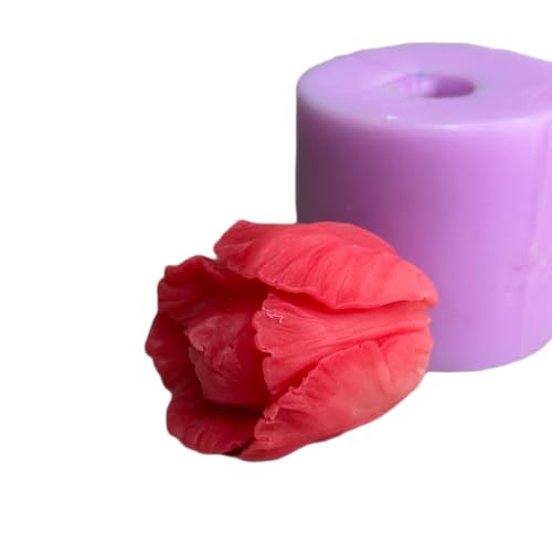 Silikonform 3D Mold Gießrform Blume Seifenhestellung Kerzenherstellung Tulpe 5 Silikonform 3D Mold Gießrform Blume Seifenhestellung Kerzenherstellung Tulpe 5 von Generisch
