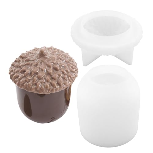 Silikonform 3d Silikonform Herbst S-ilikonform E-ichel Mit Deckel Easy Release Für Basteln Behälter Epoxidharz Guss Kerzenbox Schmuckhalter Bonbonglas Silikonform 3d Silikonform Herbst S-ilikonform E-ichel Mit Deckel Easy Release Für Basteln Behälter Epoxidharz Guss Kerzenbox Schmuckhalter Bonbonglas von Generisch