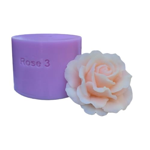 Silikonform Blume 3D - Gießform für kreative Kerzen oder handgemachte Seife Rose 3 Silikonform Blume 3D - Gießform für kreative Kerzen oder handgemachte Seife Rose 3 von Generisch