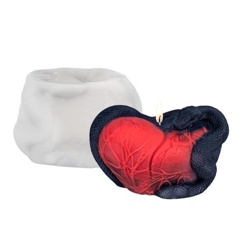 Silikonform für Kerzen und Harz, festliche dekorative Formen – Werkzeug zum Basteln mit einfacher Freigabe für Kreationen Silikonform für Kerzen und Harz, festliche dekorative Formen – Werkzeug zum Basteln mit einfacher Freigabe für Kreationen von Generisch
