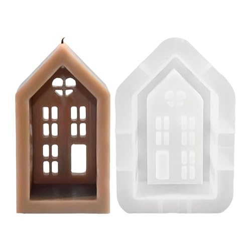 Silikonformen Gießformen Häuser Kerzenformen Zum Gießen, Schloss Silikon Gießformen, Weihnachten Silikonform Haus Gips Zum Gießen, Haus Giessformen Silikon Weihnachten Kerze, Handwerk, Heimdekoration Silikonformen Gießformen Häuser Kerzenformen Zum Gießen, Schloss Silikon Gießformen, Weihnachten Silikonform Haus Gips Zum Gießen, Haus Giessformen Silikon Weihnachten Kerze, Handwerk, Heimdekoration von Generisch