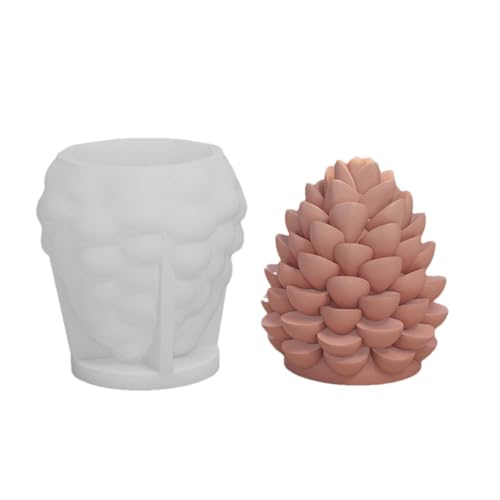 Silikonformen Gießformen Tannenzapfen, Silikonform Tannenzapfen Kerze, Kerzen Formen Silikon Weihnachten, Silikon Hausherstellungsform, Seifen Tonform Für Handgemachte Kerzenseife Silikonformen Gießformen Tannenzapfen, Silikonform Tannenzapfen Kerze, Kerzen Formen Silikon Weihnachten, Silikon Hausherstellungsform, Seifen Tonform Für Handgemachte Kerzenseife von Generisch