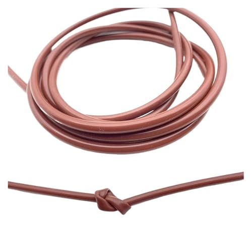 Silikonschlauch 5 Meter Innendurchmesser 2 3 4 5 6 7 8 9 10 12 mm Gummischlauch Schlauch für Trinkwasser Wasseranschluss(Brown,5 METER_OD 8XID 5MM) von Generisch