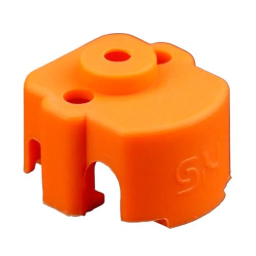 Silikonsocken for Red Lizard V5 Pro und K1 Extrusionsköpfe Hitzebeständiges Hotend-Wärmedämmgehäuse 3D-Druckerzubehör(Orange,1pcs) von Generisch