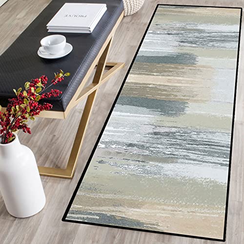 Single Tree Forest Rutschfester Läufer Teppich - Waschbarer Niedriger Flor Küche & Flur Matte Indoor Outdoor Schmutzfänger für Schlafzimmer & Eingangsbereich Elegantes Design von Generisch