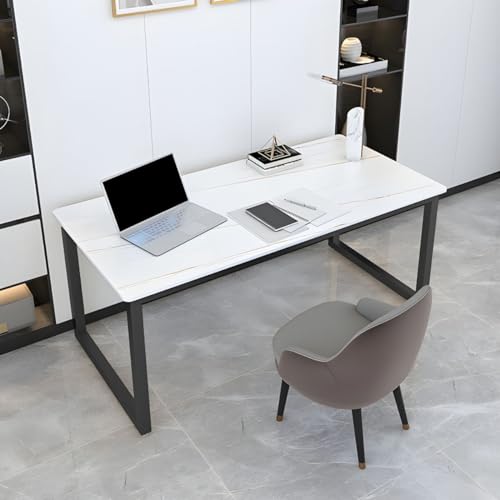 Sinterstein Home Office Schreibtisch, rechteckiger Schreibtisch, Computer-Desktop-Tisch für Gaming, 160 cm L x 70 cm B x 76 cm H von Generisch