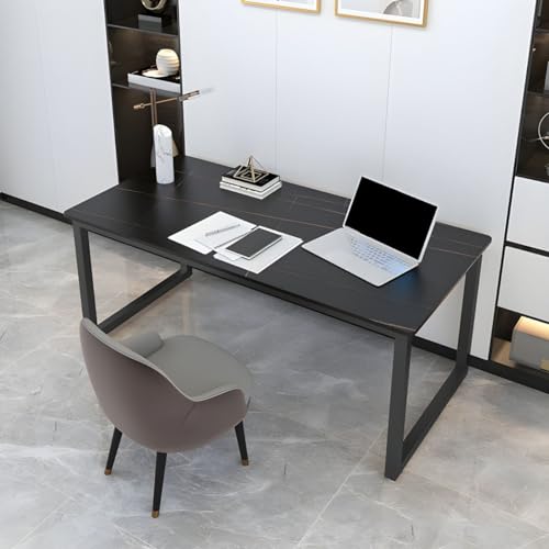 Sinterstein Home Office Schreibtisch, rechteckiger Schreibtisch, Computer-Desktop-Tisch für Gaming, 160 cm L x 70 cm B x 76 cm H von Generisch