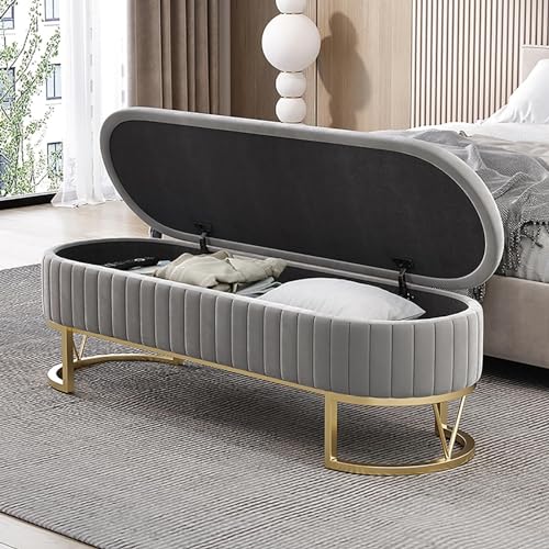 Sitzbank aus Samt mit goldfarbenem Sockel, moderne Schuhbank, bequeme Fußstütze, Hocker für Eingangsbereich, Wohnzimmer, Schlafzimmer Sitzbank aus Samt mit goldfarbenem Sockel, moderne Schuhbank, bequeme Fußstütze, Hocker für Eingangsbereich, Wohnzimmer, Schlafzimmer von Generisch