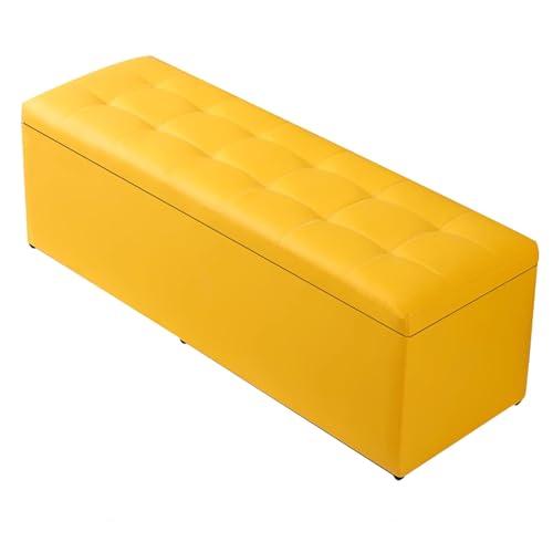 Sitzbank mit Stauraum und Sitzfläche aus PU-Leder, multifunktionales Möbelstück für Einkaufszentren und Cafés von Generisch