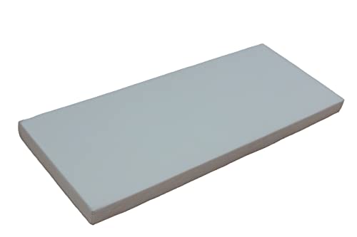 Sitzpolster für Innen- und Außenbereich, Schaumstoff-Sitzpolster für Fenstersitz, Terrasse, Schaukel, Garten, Sofa, Klavier, cremefarben, optionale Paspelierung, 40,6 x 152,4 x 5,1 cm Sitzpolster für Innen- und Außenbereich, Schaumstoff-Sitzpolster für Fenstersitz, Terrasse, Schaukel, Garten, Sofa, Klavier, cremefarben, optionale Paspelierung, 40,6 x 152,4 x 5,1 cm von Generisch