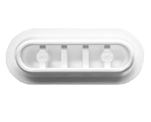 Sitzpuffer SPS9 erhöht weiß passend für Vigour WC Sitz derby DERSIAS & DESIAS (VPE 1 Stk.) von Generisch