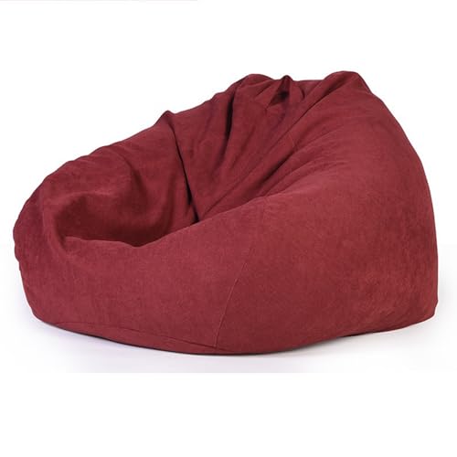 Sitzsack, eleganter Sitzsack für drinnen und draußen, für Garten, Terrasse, Balkon, weicher Sitzsack (100 x 120 cm) für Entspannung und Komfort von Generisch