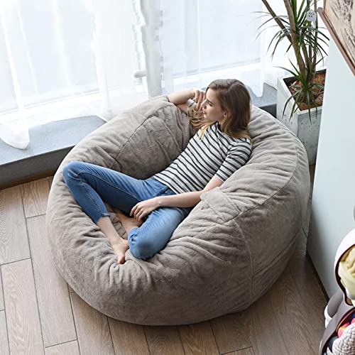 Sitzsack-Bezug mit hoher Rückenlehne, zum Organisieren von Plüschtieren oder Memory-Schaum, ideal für Erwachsene und Kinder Sitzsack-Bezug mit hoher Rückenlehne, zum Organisieren von Plüschtieren oder Memory-Schaum, ideal für Erwachsene und Kinder von Generisch
