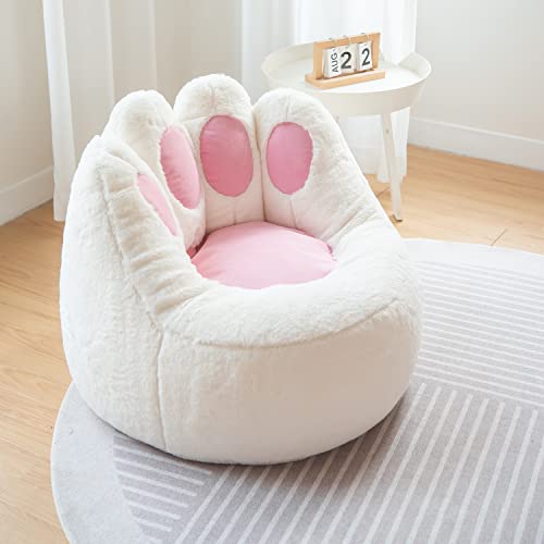 Sitzsack-Sesseleinlage für drinnen und draußen, Katzenpfoten-Design, kein Füllstoff erforderlich, ideal für Erwachsene, Größe XL von Generisch